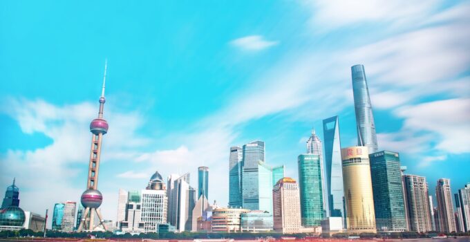 Photo Shanghai skyline